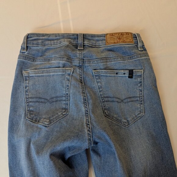 Buffalo David Bitton Split Hem "Bootcut Queen" Jeans Size 25 - Picture 3 of 16
